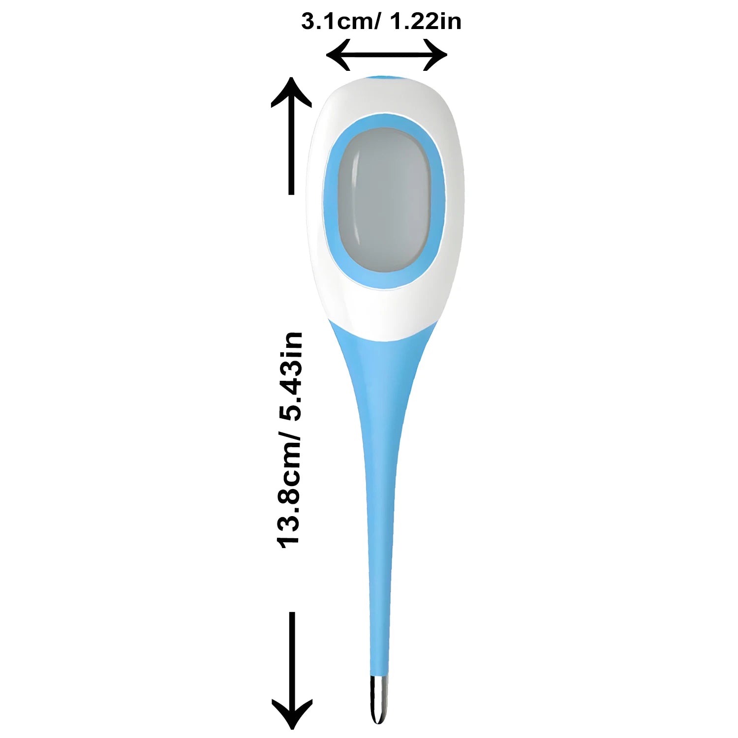 Pet Thermometer, LED Digital Electronic Veterinary Thermometer, Safe Accurate Temperature Tool for Dog and Cat